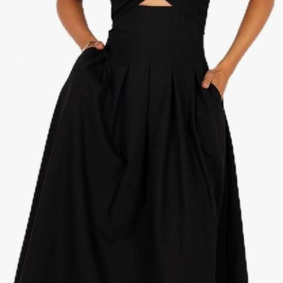 Petal & Pup Dresses & Skirts - Petal-pup Women's Black Casual-dresses